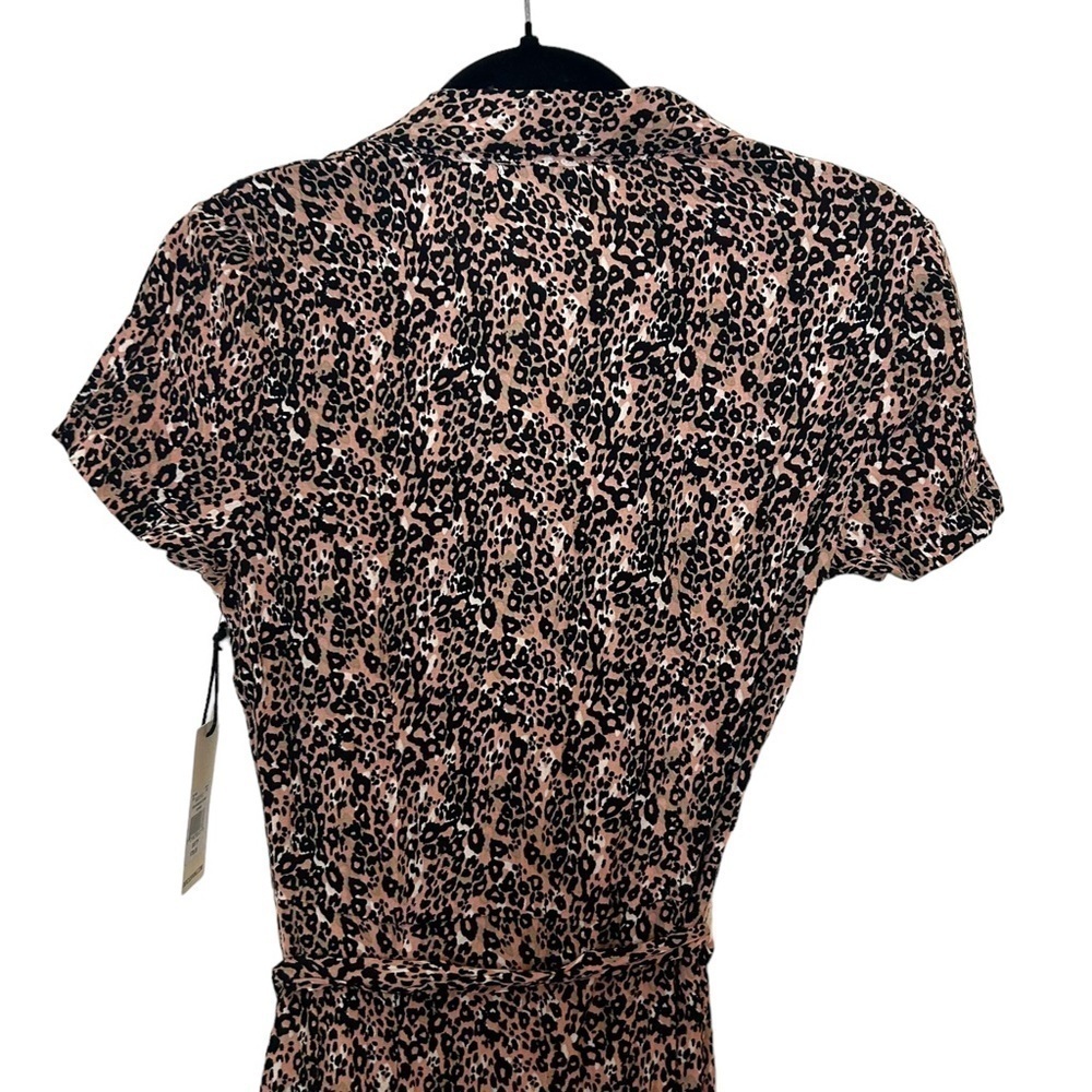 DEX Animal Print Button Front Midi Dress - Picture 7 of 10
